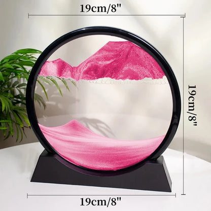 7-Inch 3D Sand View Dynamic Display Motion Sand Painting