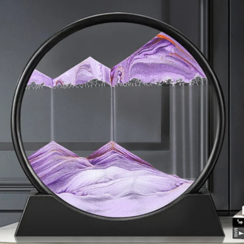 7-Inch 3D Sand View Dynamic Display Motion Sand Painting