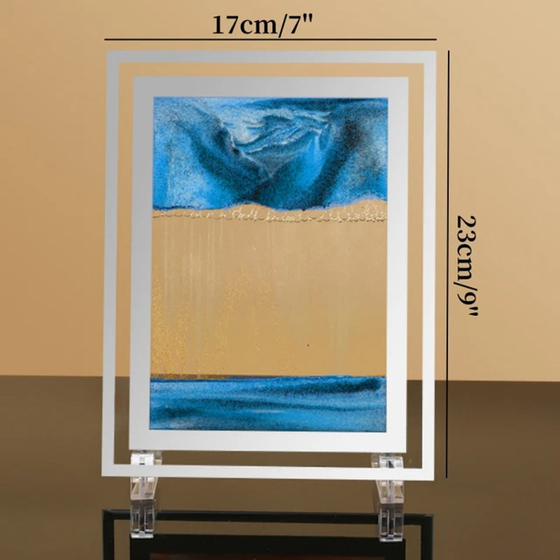 7-Inch 3D Sand View Dynamic Display Motion Sand Painting