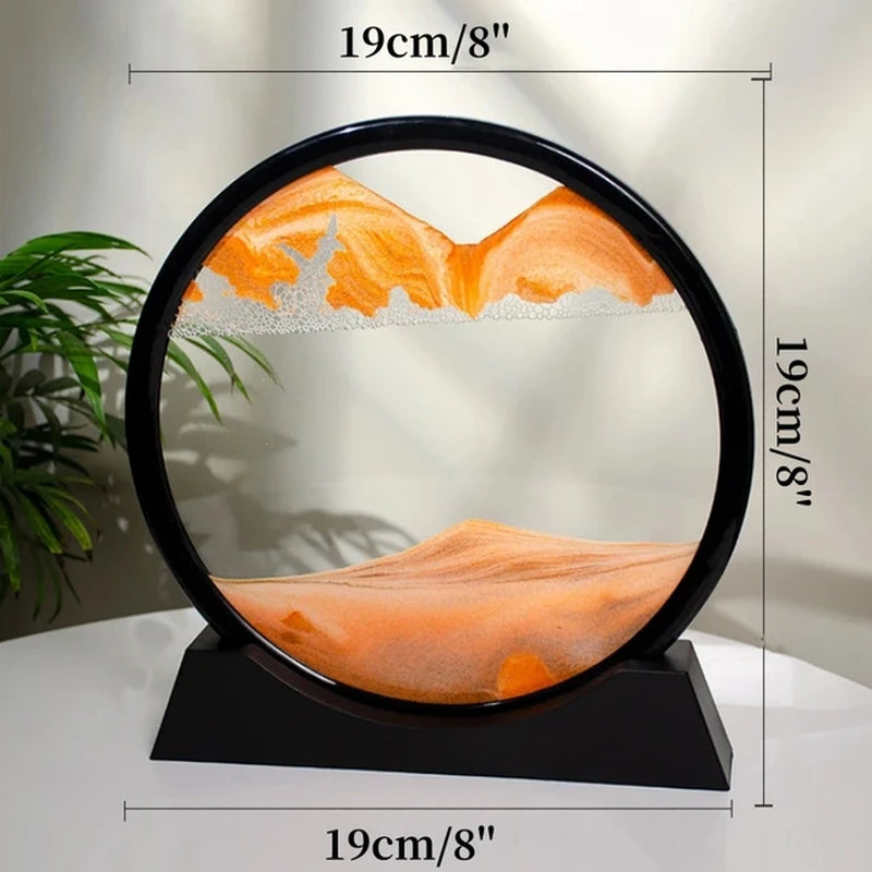 7-Inch 3D Sand View Dynamic Display Motion Sand Painting