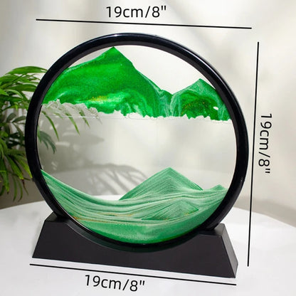 7-Inch 3D Sand View Dynamic Display Motion Sand Painting