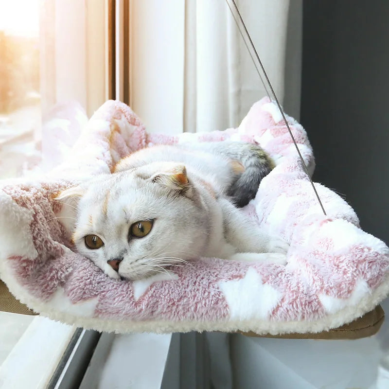 Pet Cat Hammock Aerial Hanging Cat Bed