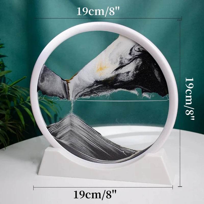 7-Inch 3D Sand View Dynamic Display Motion Sand Painting