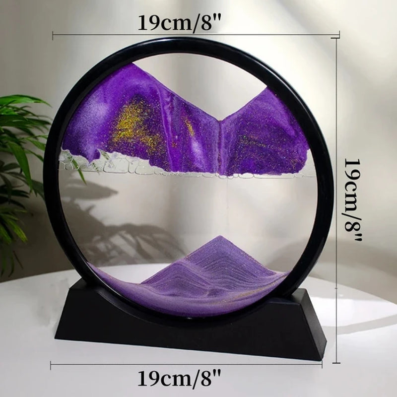 7-Inch 3D Sand View Dynamic Display Motion Sand Painting