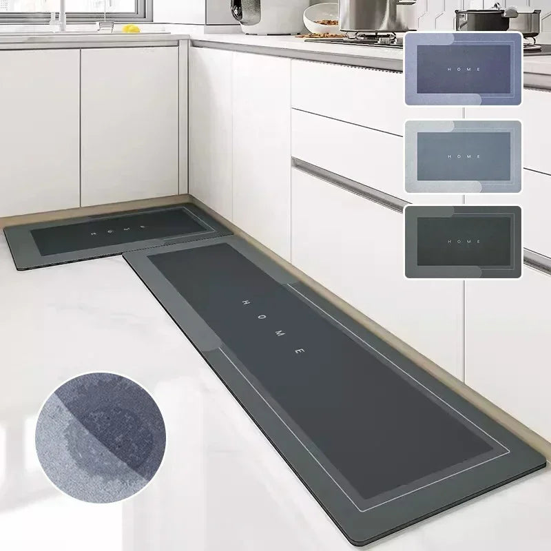 Non-Slip Kitchen Long Super Absorbent Floor Mats