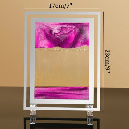 7-Inch 3D Sand View Dynamic Display Motion Sand Painting