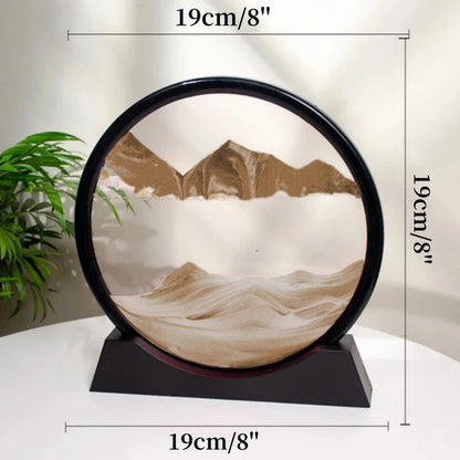 7-Inch 3D Sand View Dynamic Display Motion Sand Painting